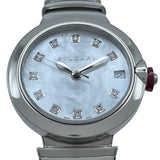 ブルガリ BVLGARI ルチェア ホワイトシェル 102199（LU33S） ホワイト SS レディース 腕時計