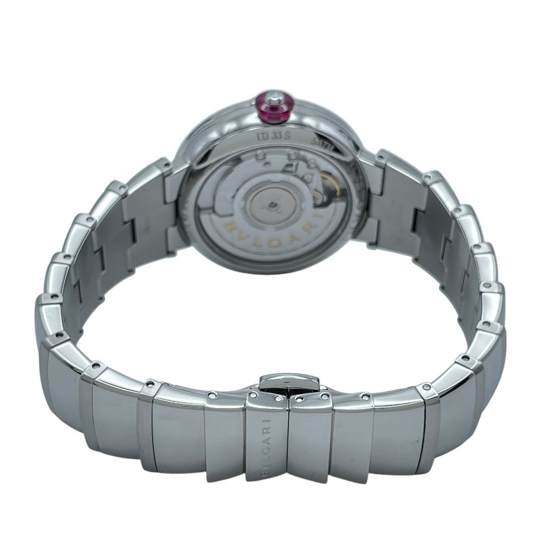ブルガリ BVLGARI ルチェア ホワイトシェル 102199（LU33S） ホワイト SS レディース 腕時計