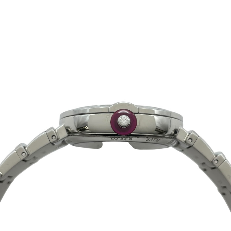 ブルガリ BVLGARI ルチェア ホワイトシェル 102199（LU33S） ホワイト SS レディース 腕時計