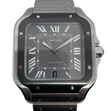カルティエ Cartier サントス ドゥ カルティエ LM WSSA0037 グレー SS 自動巻き メンズ 腕時計