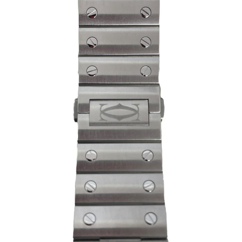 カルティエ Cartier サントス ドゥ カルティエ LM WSSA0037 グレー SS 自動巻き メンズ 腕時計