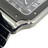 カルティエ Cartier サントス ドゥ カルティエ LM WSSA0037 グレー SS 自動巻き メンズ 腕時計