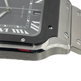 カルティエ Cartier サントス ドゥ カルティエ LM WSSA0037 グレー SS 自動巻き メンズ 腕時計