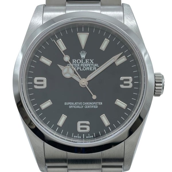 ロレックス ROLEX エクスプローラー1 114270 ブラック SS ユニセックス 腕時計