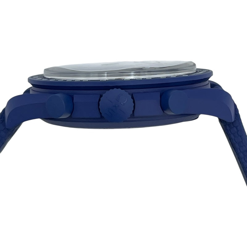スウォッチ swatch ムーンスウォッチミッショントゥアースフェイズ ムーンシャインゴールド SO33N702L ホワイト バイオセラミック クオーツ メンズ 腕時計