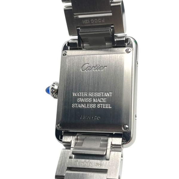 カルティエ Cartier タンクマストSM WSTA0051 ホワイト SS レディース 腕時計