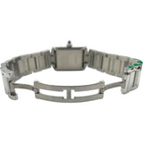 カルティエ Cartier タンクマストSM WSTA0051 ホワイト SS レディース 腕時計