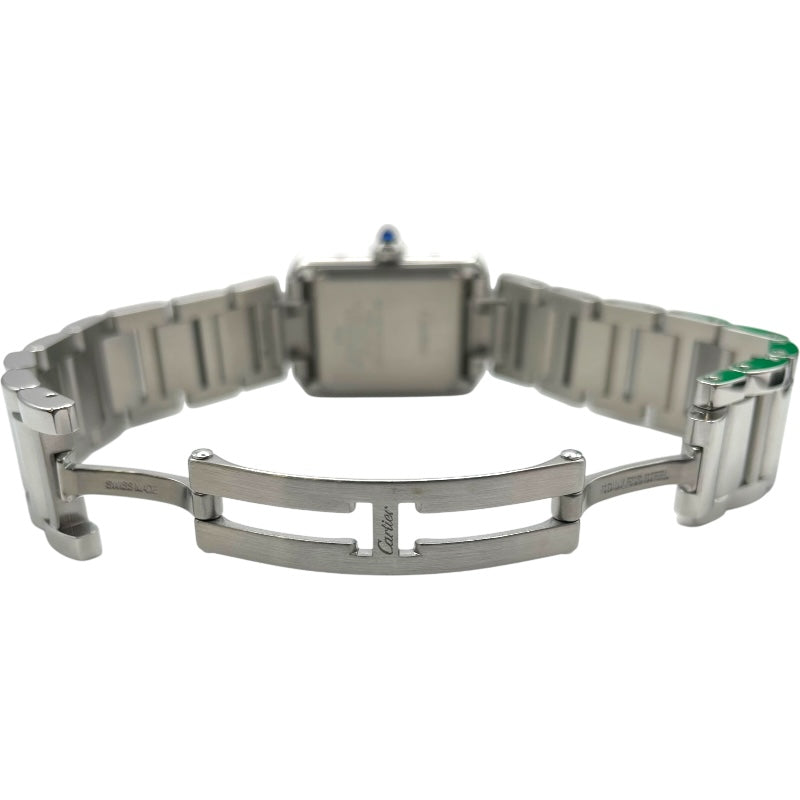 カルティエ Cartier タンクマストSM WSTA0051 ホワイト SS レディース 腕時計