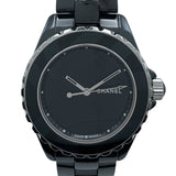 シャネル CHANEL J12 アンタイトル 38MM 世界1200本限定 H5581 ブラック セラミック/SS メンズ 腕時計