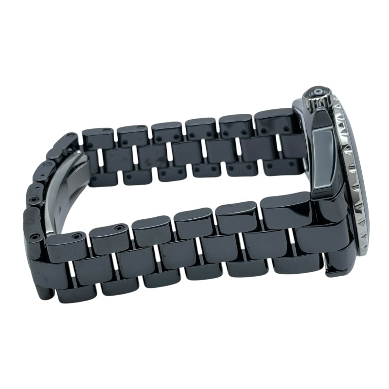 シャネル CHANEL J12 アンタイトル 38MM 世界1200本限定 H5581 ブラック セラミック/SS メンズ 腕時計