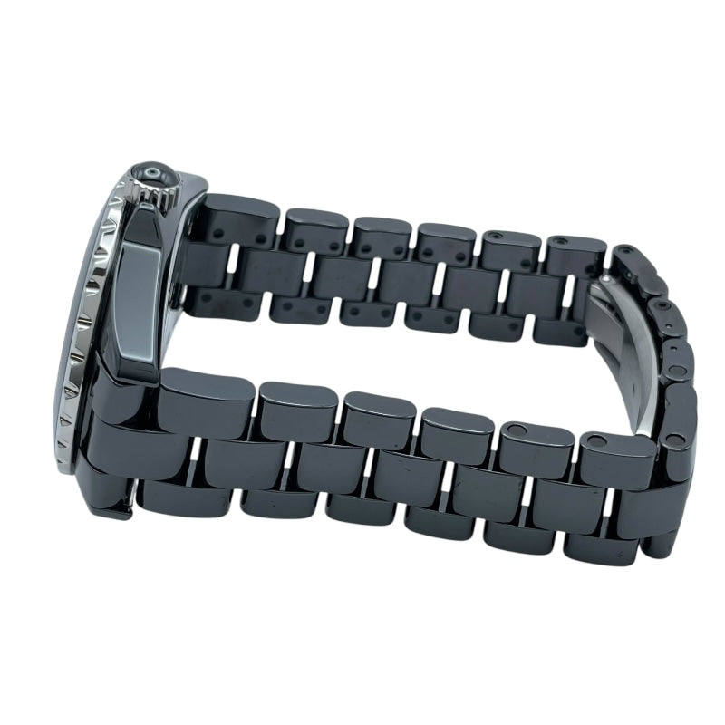 シャネル CHANEL J12 アンタイトル 38MM 世界1200本限定 H5581 ブラック セラミック/SS メンズ 腕時計