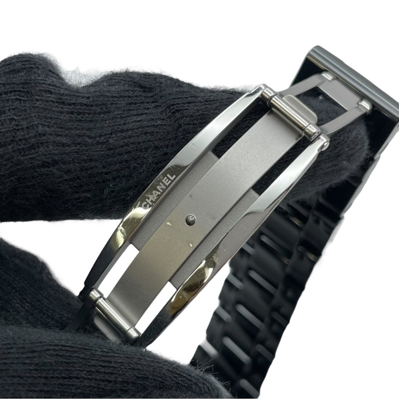 シャネル CHANEL J12 アンタイトル 38MM 世界1200本限定 H5581 ブラック セラミック/SS メンズ 腕時計