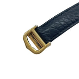 カルティエ Cartier マストタンク SM W1006354 ホワイト SV/GF/革ベルト（社外品） クオーツ レディース 腕時計