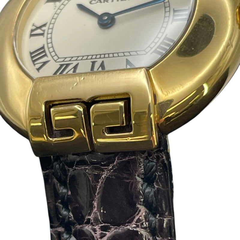 カルティエ Cartier エリプス アールデコ SM W1513656 アイボリー  