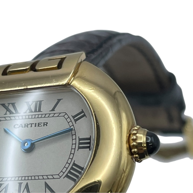 カルティエ Cartier エリプス アールデコ SM W1513656 アイボリー  