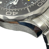 オメガ OMEGA シーマスター ダイバー 300M コーアクシャル クロノメーター クロノグラフ 212.30.44.50.01.002 ブラック SS 自動巻き メンズ 腕時計