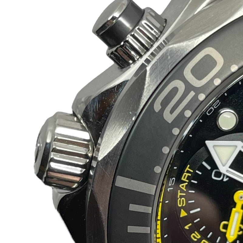 オメガ OMEGA シーマスター ダイバー 300M コーアクシャル クロノメーター クロノグラフ 212.30.44.50.01.002 ブラック SS 自動巻き メンズ 腕時計