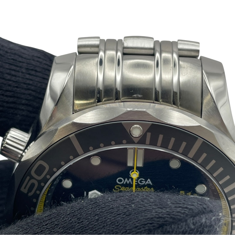 オメガ OMEGA シーマスター ダイバー 300M コーアクシャル クロノメーター クロノグラフ 212.30.44.50.01.002 ブラック SS 自動巻き メンズ 腕時計