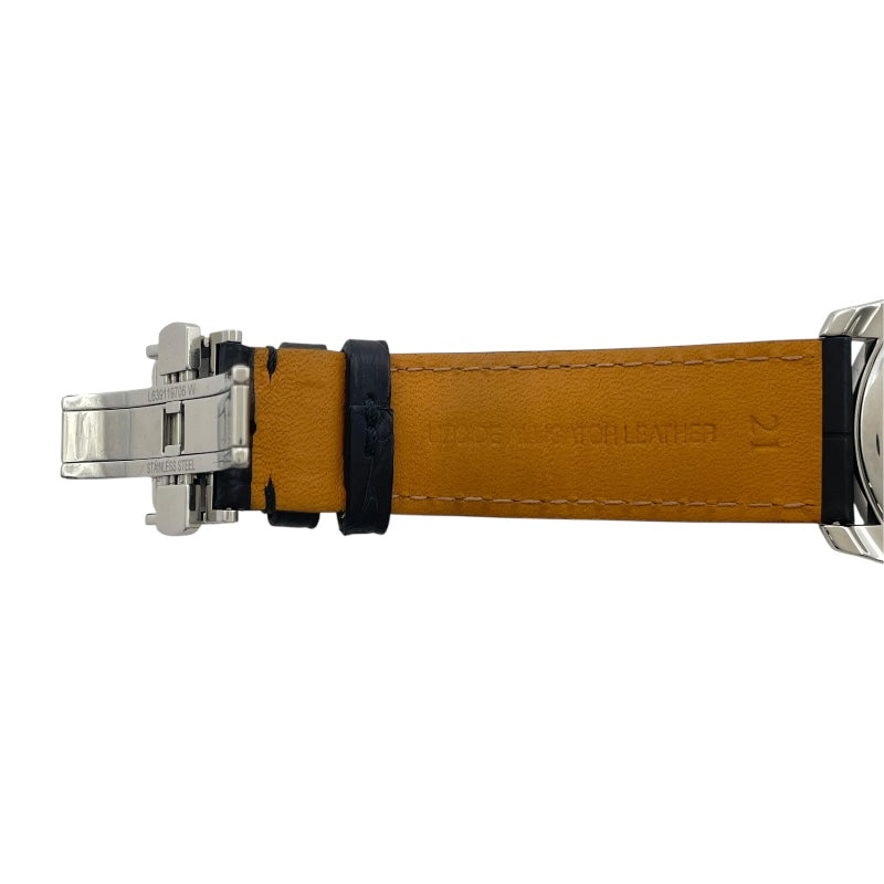 ロンジン LONGINES マスターコレクション 190周年記念モデル L2.793.4.732 シルバー SS/革ベルト 自動巻き メンズ 腕時計