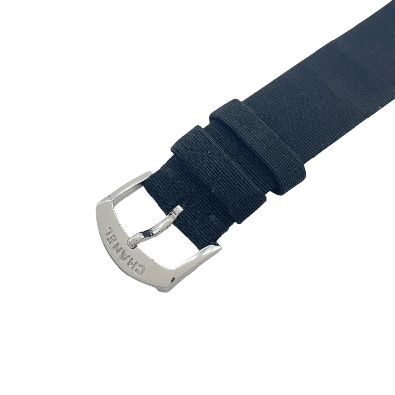 シャネル CHANEL カメリア ホワイトシェル H1187 ホワイトシェル K18WG/革ベルト クオーツ レディース 腕時計