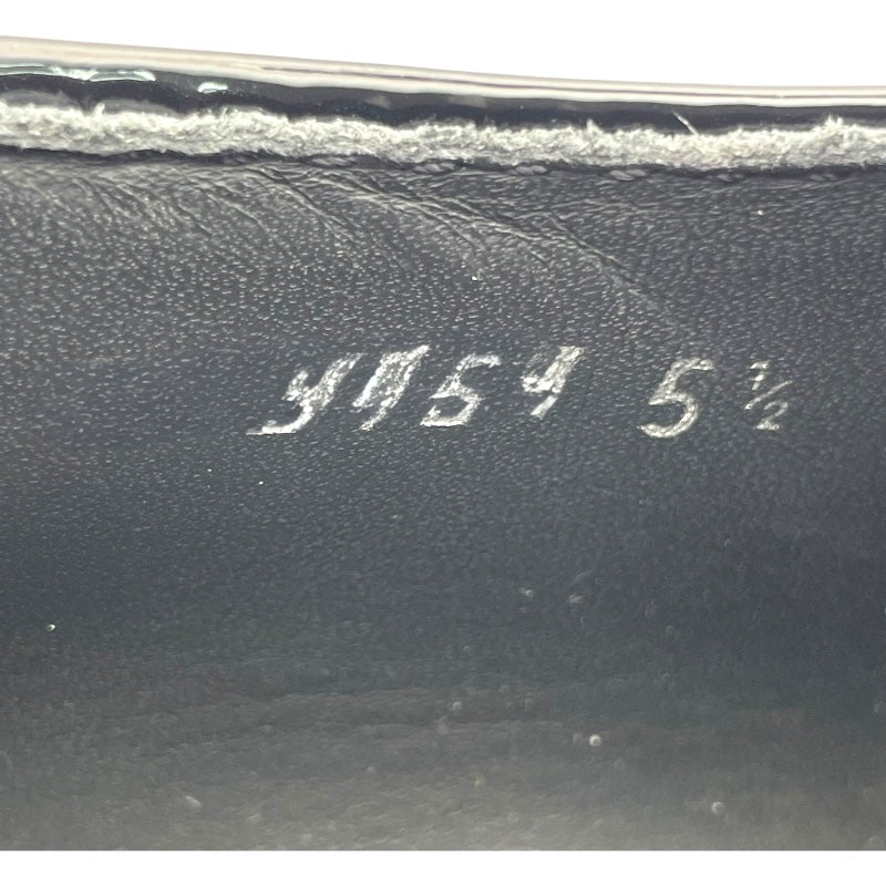プラダ PRADA チョコレートブラッシュドレザーローファー 2DE127 ブラック レザー レディース ローファー