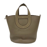エルメス HERMES インザループ23 W刻 エトゥープ シルバー金具 トリヨンクレマンス スイフト レディース ハンドバッグ