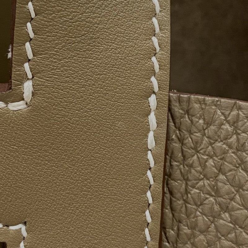 エルメス HERMES インザループ23 W刻 エトゥープ シルバー金具 トリヨンクレマンス スイフト レディース ハンドバッグ