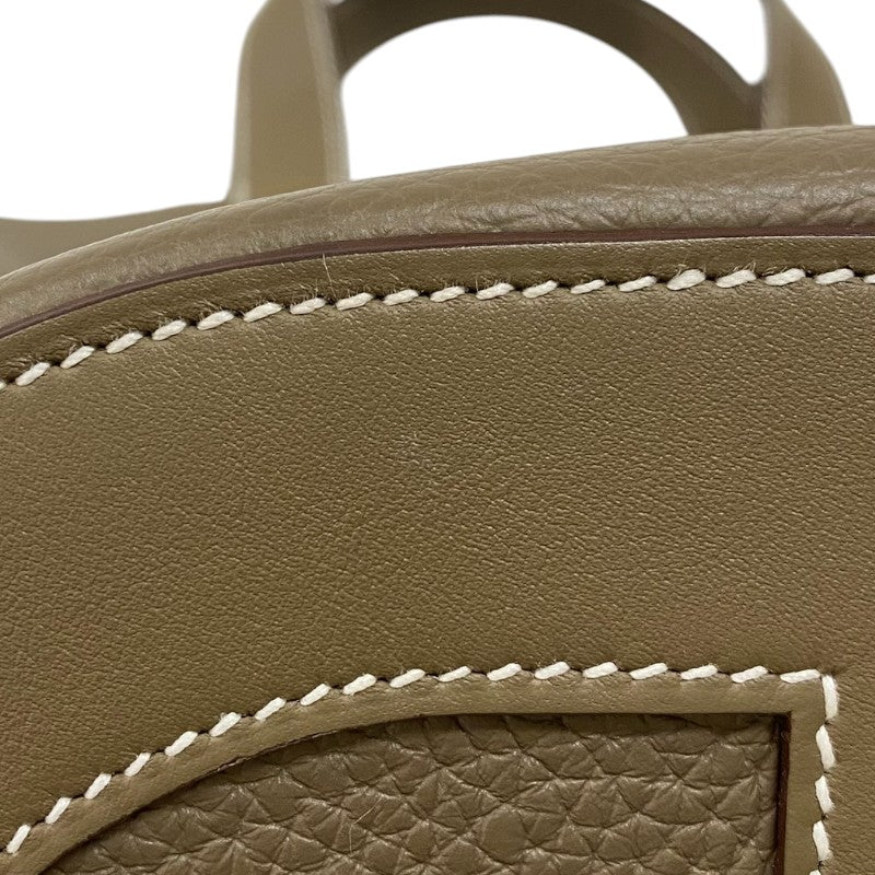 エルメス HERMES インザループ23 W刻 エトゥープ シルバー金具 トリヨンクレマンス スイフト レディース ハンドバッグ