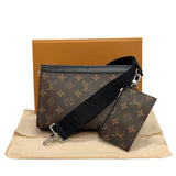 ルイ・ヴィトン LOUIS VUITTON ガストン・ウェアラブルウォレット M14036 モノグラム・マカサー メンズ ショルダーバッグ