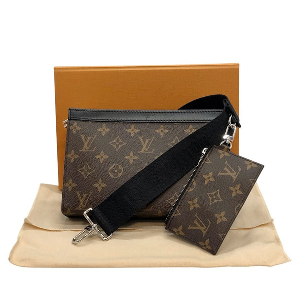 ルイ・ヴィトン LOUIS VUITTON ガストン・ウェアラブルウォレット M14036 モノグラム・マカサー メンズ ショルダーバッグ