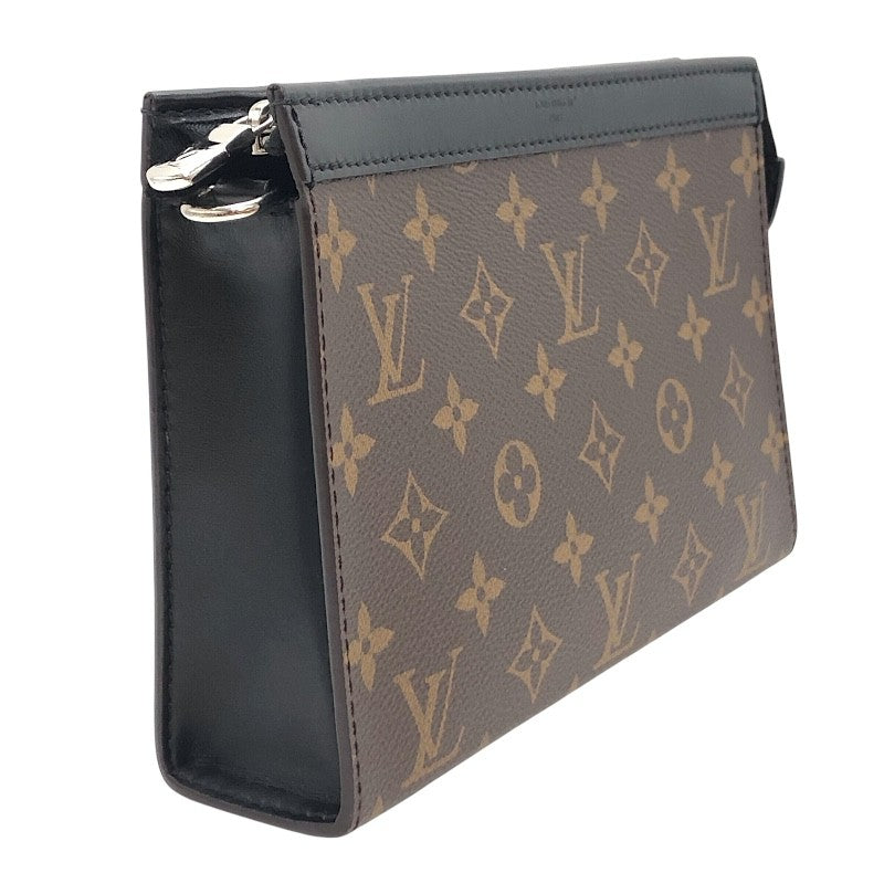 ルイ・ヴィトン LOUIS VUITTON ガストン・ウェアラブルウォレット M14036 モノグラム・マカサー メンズ ショルダーバッグ