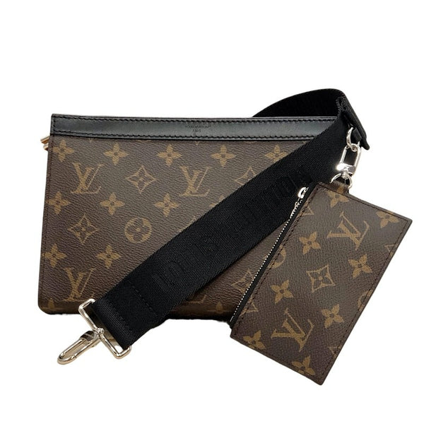 ルイ・ヴィトン LOUIS VUITTON ガストン・ウェアラブルウォレット M14036 モノグラム・マカサー メンズ ショルダーバッグ