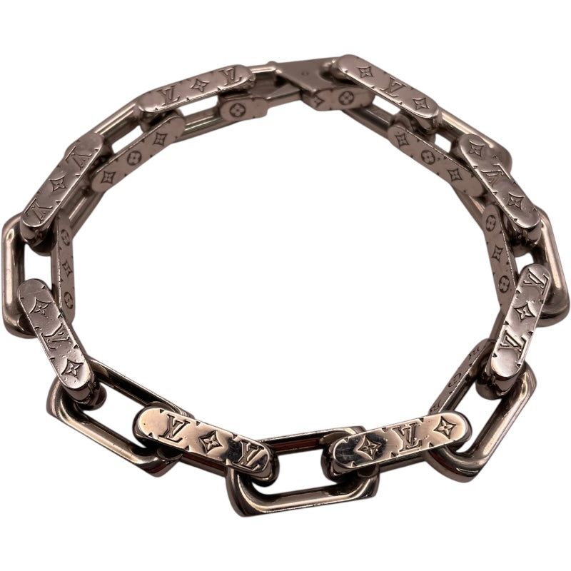 ルイ・ヴィトン LOUIS VUITTON コリエ・チェーンモノグラム シルバー 金属メタル アクセサリー