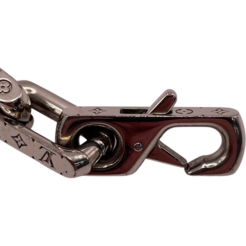 ルイ・ヴィトン LOUIS VUITTON コリエ・チェーンモノグラム シルバー 金属メタル アクセサリー