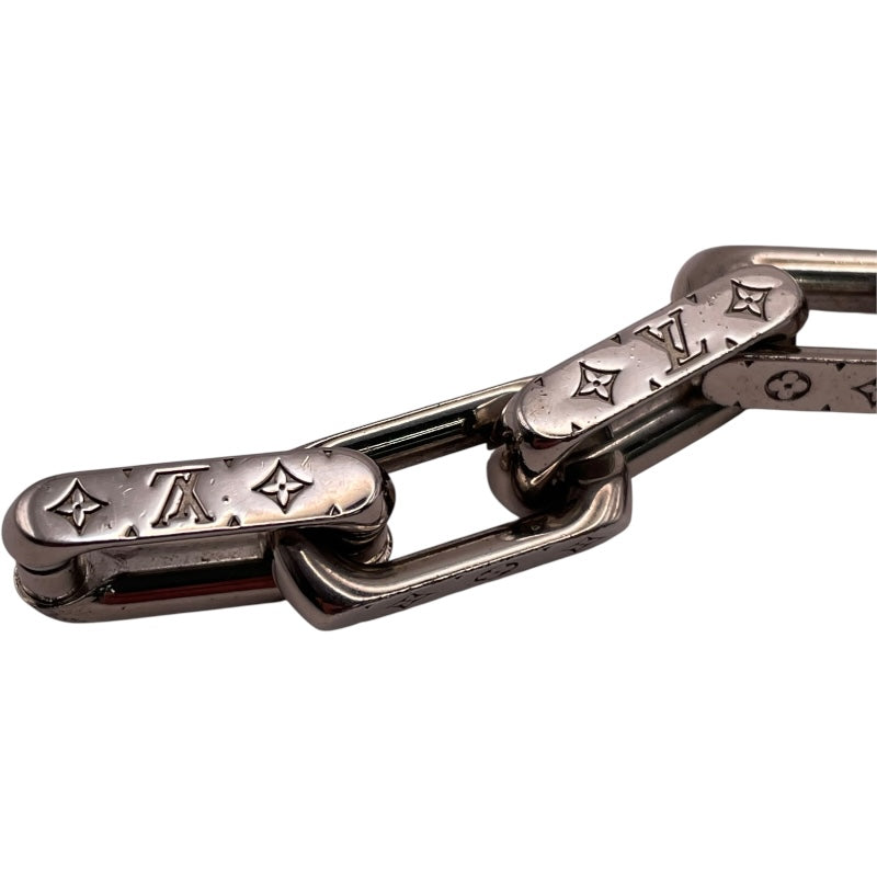 ルイ・ヴィトン LOUIS VUITTON コリエ・チェーンモノグラム シルバー 金属メタル アクセサリー