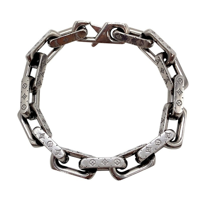 ルイ・ヴィトン LOUIS VUITTON ブレスレット・チェーン モノグラム #L シルバー メタル アクセサリー