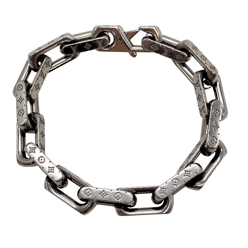 ルイ・ヴィトン LOUIS VUITTON ブレスレット・チェーン モノグラム #L シルバー メタル アクセサリー