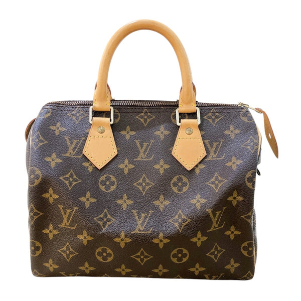 ルイ・ヴィトン LOUIS VUITTON スピーディ 25 M41528 ブラウン モノグラム レディース ハンドバッグ