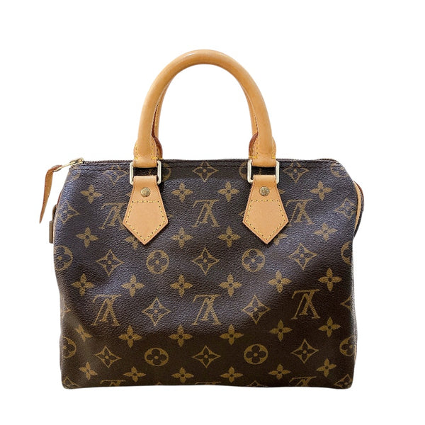 ルイ・ヴィトン LOUIS VUITTON スピーディ 25 M41528 ブラウン モノグラム レディース ハンドバッグ