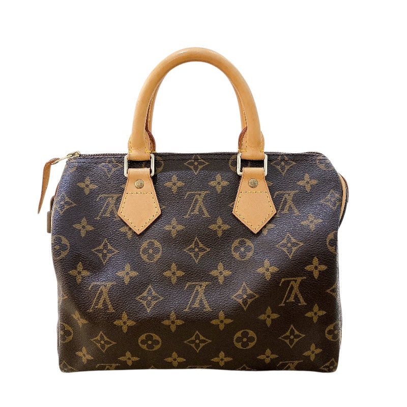 ルイ・ヴィトン LOUIS VUITTON スピーディ 25 M41528 ブラウン モノグラム レディース ハンドバッグ