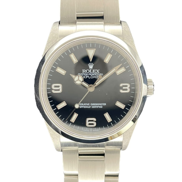 ロレックス ROLEX エクスプローラー1 114270 ブラック SS メンズ 腕時計