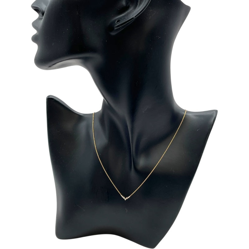 スタージュエリー STAR JEWELRY V字モチーフ ダイヤネックレス ゴールド K18/ダイヤモンド 　 ジュエリー