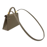 エルメス HERMES ミニケリー2 K刻 エトゥープ ゴールド金具 エプソン レディース ハンドバッグ ショルダーバッグ