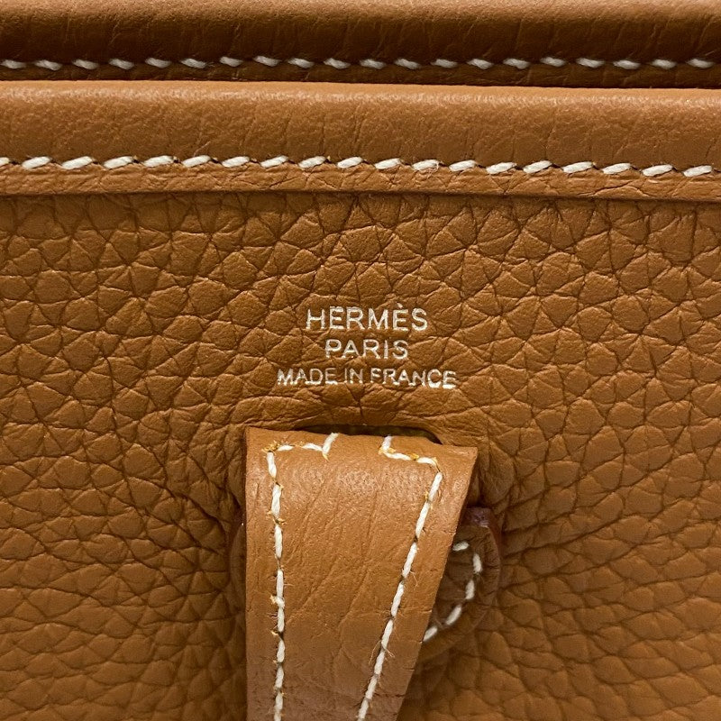 エルメス HERMES エヴリンTPM K刻 ゴールド シルバー金具 トリヨンクレマンス レディース ショルダーバッグ