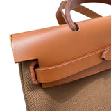 エルメス HERMES エールバッグジップPM W刻印 チャイ　フォーブ トワル・ハンター レディース ハンドバッグ
