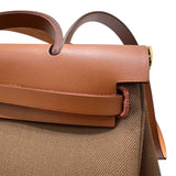 エルメス HERMES エールバッグジップPM W刻印 チャイ　フォーブ トワル・ハンター レディース ハンドバッグ