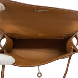 エルメス HERMES ポシェットケリー K刻 ゴールド シルバー金具 スイフト レディース ハンドバッグ