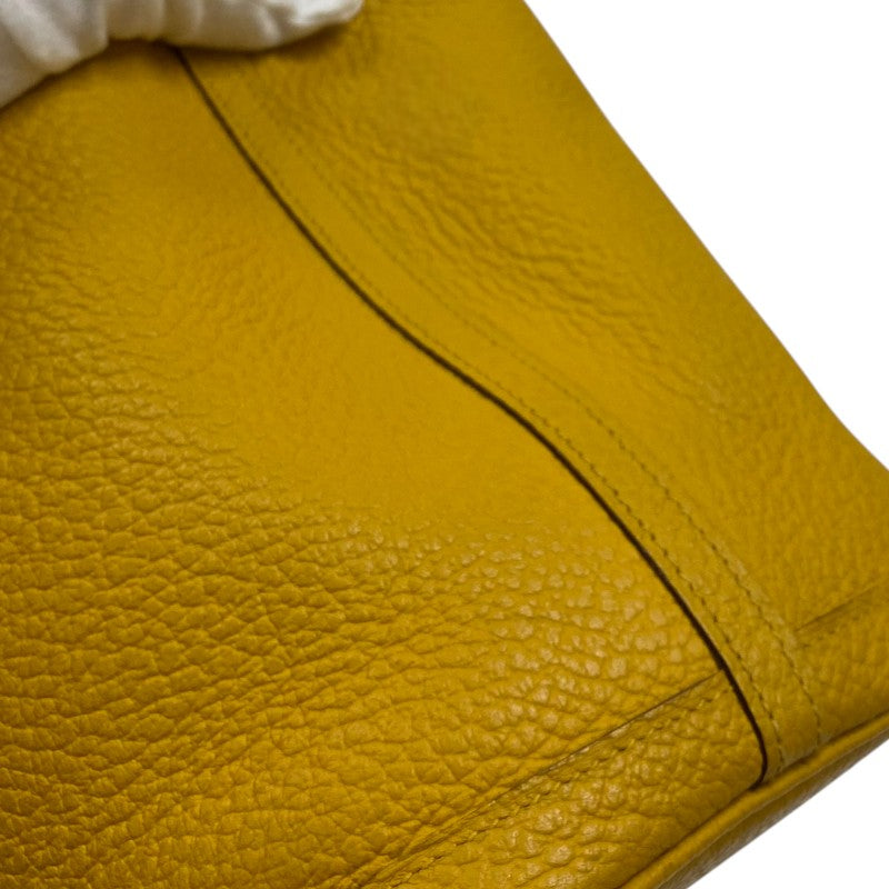 エルメス HERMES ガーデンパーティTPM C刻 ジョーヌアンブル ネゴンダ レディース トートバッグ