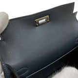 エルメス HERMES ミニケリー2 W刻 グリミスティ シルバー金具×ゴールド金具 エプソン レディース ハンドバッグ ショルダーバッグ