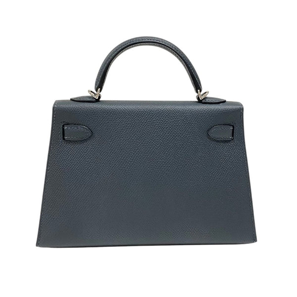 エルメス HERMES ミニケリー2 W刻 グリミスティ シルバー金具×ゴールド金具 エプソン レディース ハンドバッグ ショルダーバッグ
